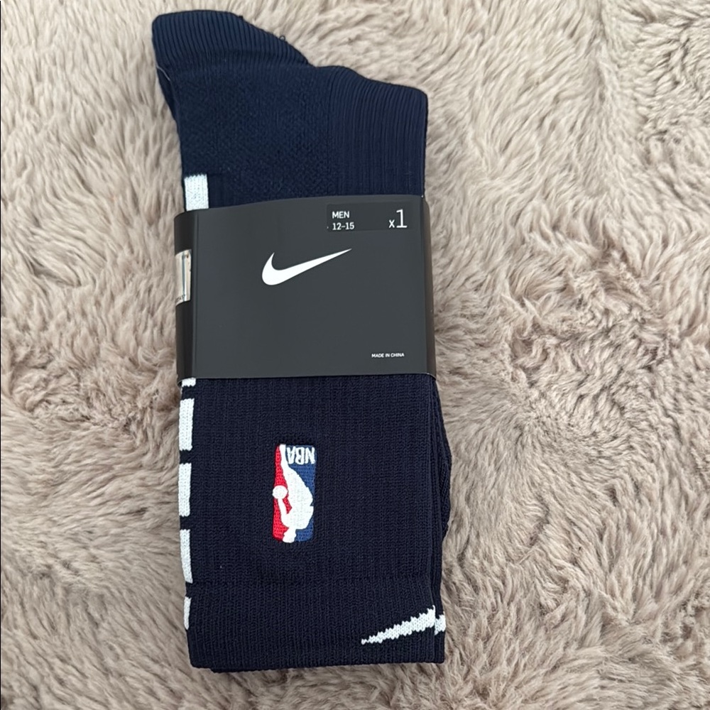 Nike Men's Navy Socks ANKLE SIZE XL